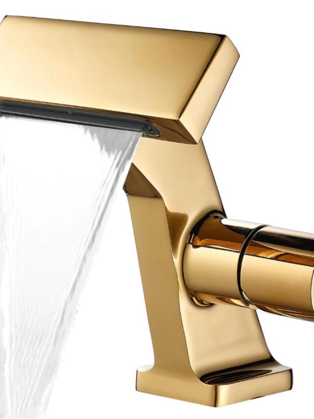 BAKALA Waterfall Bathroom Faucet, model 2024-013-GD